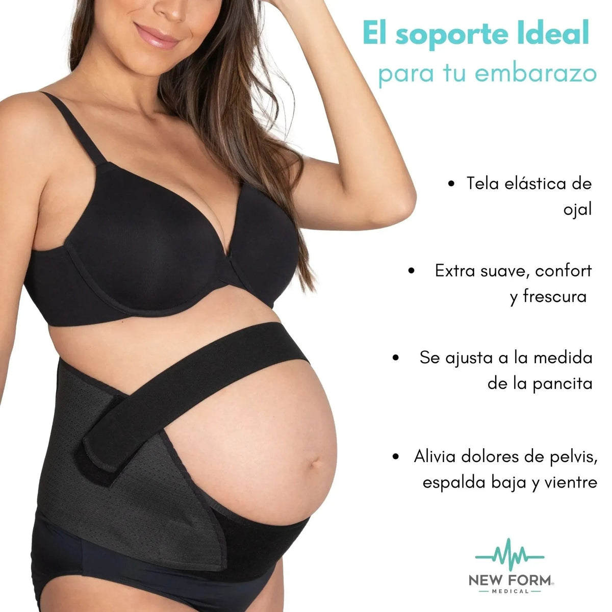 NEW FORM MEDICAL - Soporte Lumbar Maternal. Modelo 1802 - Fajasymas