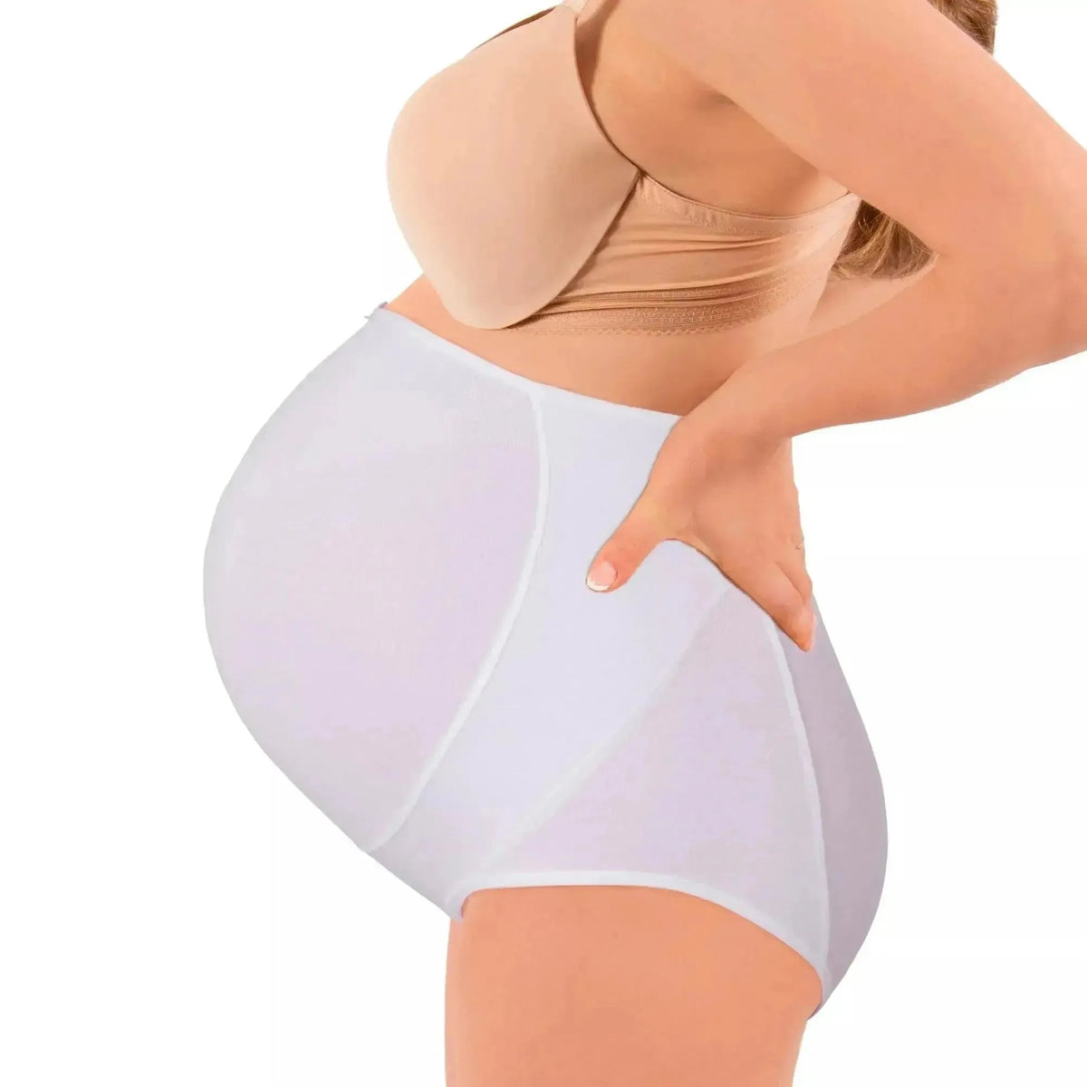 NEW FORM - Panty Maternal Alta Con Tela Algodón Y Power Para Dolor Lumbar. Modelo 1063 - Fajasymas