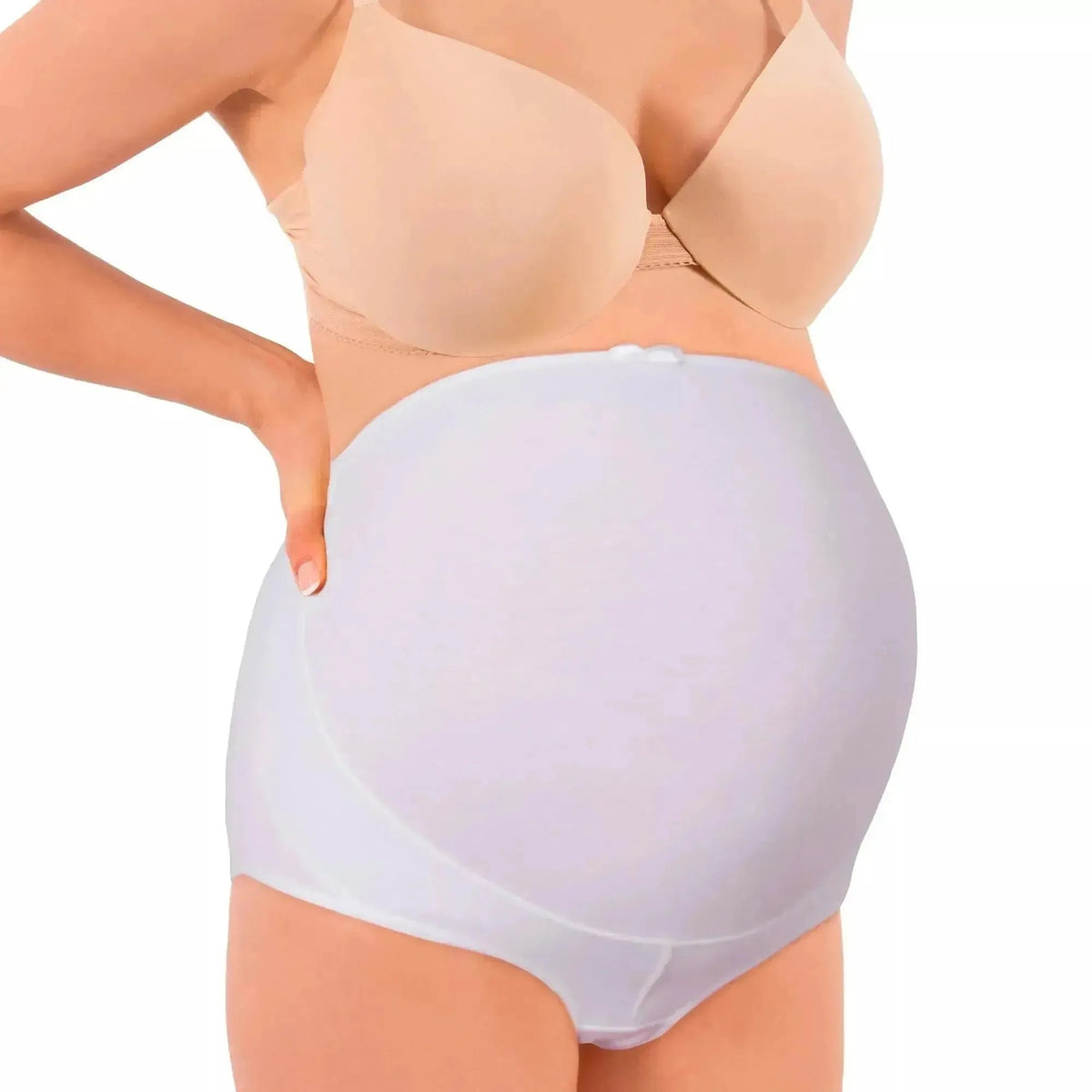 NEW FORM - Panty Maternal Alta Con Tela Algodón Y Power Para Dolor Lumbar. Modelo 1063 - Fajasymas
