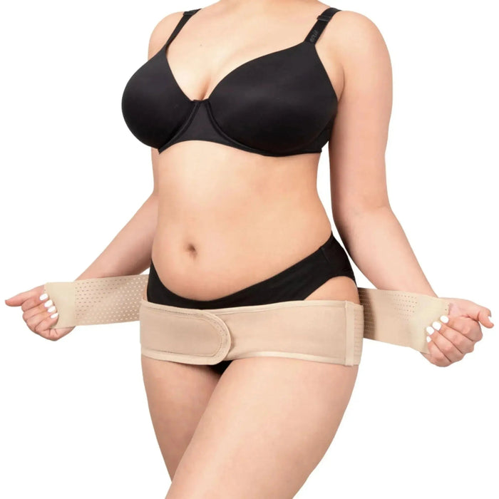 NEW LOOK Cinturón Sacroilíaco y Apoyo de Cadera | Alivio de Dolor Pélvico, Ciática y Cadera - Fajasymas