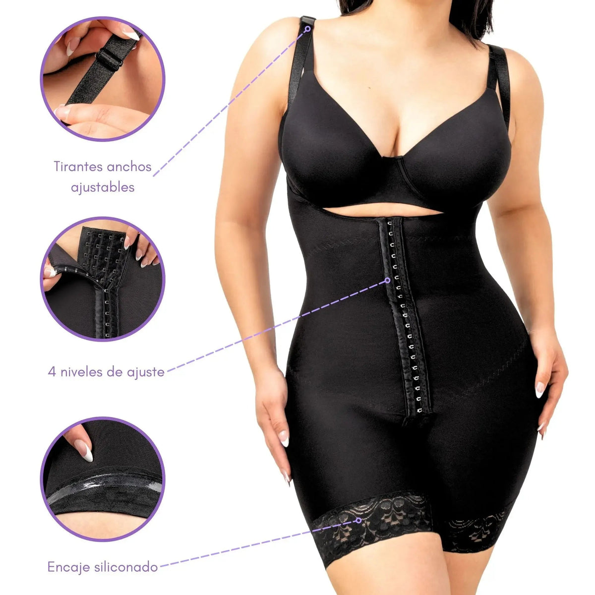 NEWLOOK - Body Alta Compresión. Modelo 967 - Fajasymas