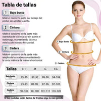 NEWLOOK - Body Cinturilla Ultra Control Con Tela Suave De Alta Compresión. Modelo 962 - Fajasymas