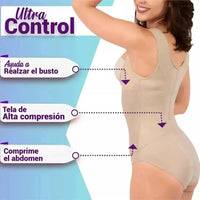NEWLOOK - Body Cinturilla Ultra Control Con Tela Suave De Alta Compresión. Modelo 962 - Fajasymas