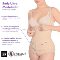 NEWLOOK – Body Ultra Modelador. Modelo 963 - Fajasymas
