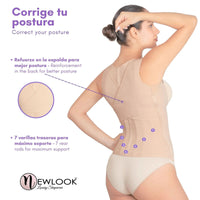 NEWLOOK – Chaleco Corrector Postural y Estilizador. Modelo 819 - Fajasymas