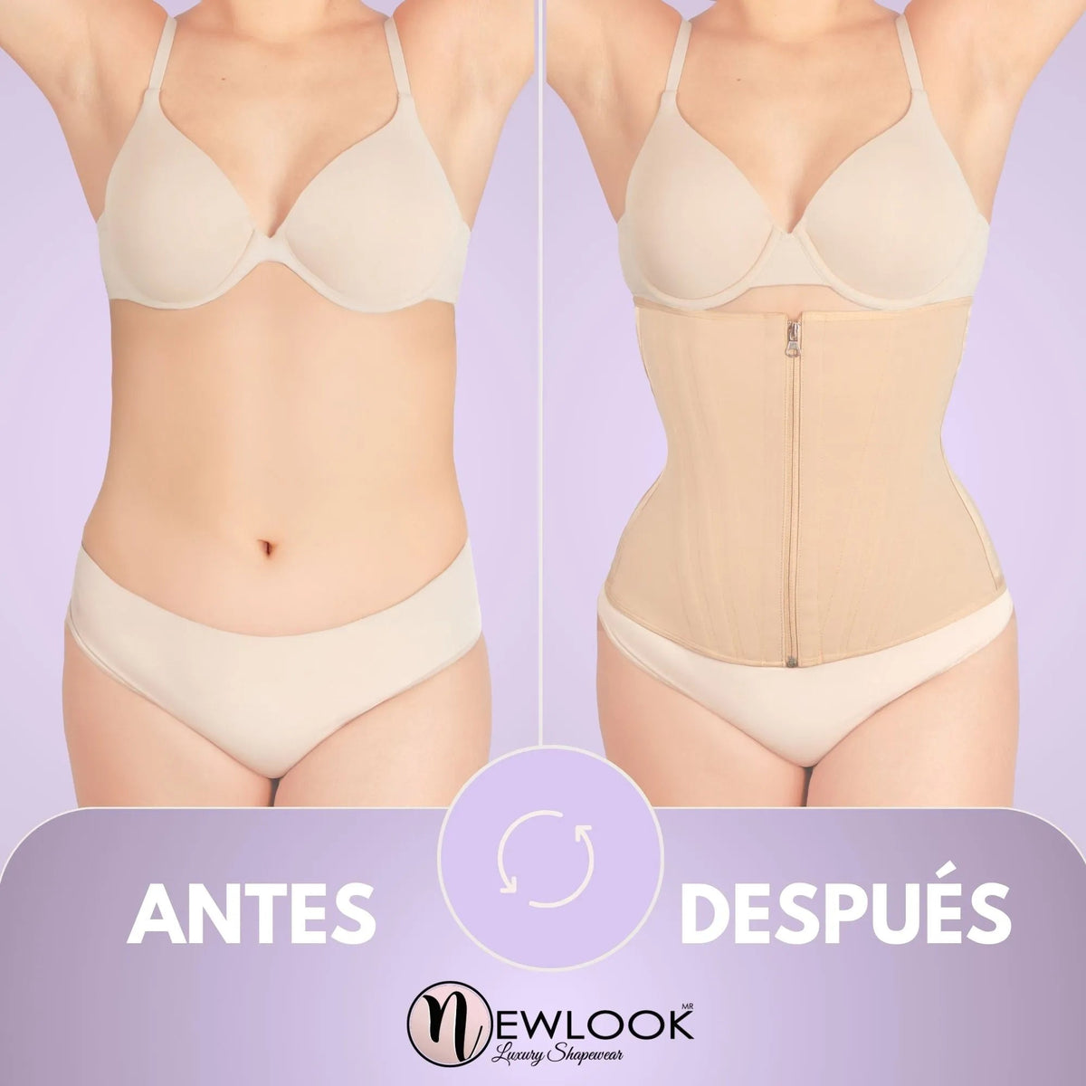 NEWLOOK – Cinturilla Ultra Modeladora doble ajuste - Fajasymas