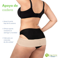 NEWLOOK - Cinturón Sacroilíaco y Apoyo de Cadera | Alivio de Dolor Pélvico, Ciática y Cadera. Modelo 807 - Fajasymas
