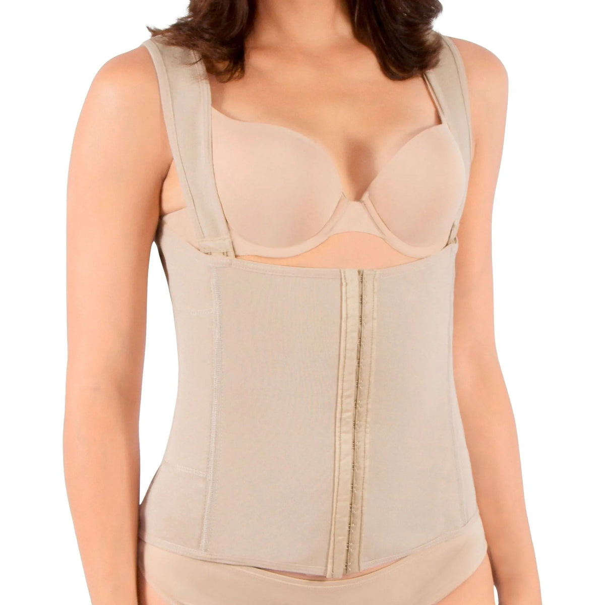 NEWLOOK - Faja Chaleco Modelador Con Tela Suave y Alta Compresión. Modelo 918 - Fajasymas