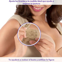 NEWLOOK - Faja Chaleco Modelador Y Corrector De Postura Suave Y Compresión. Modelo 919 - Fajasymas