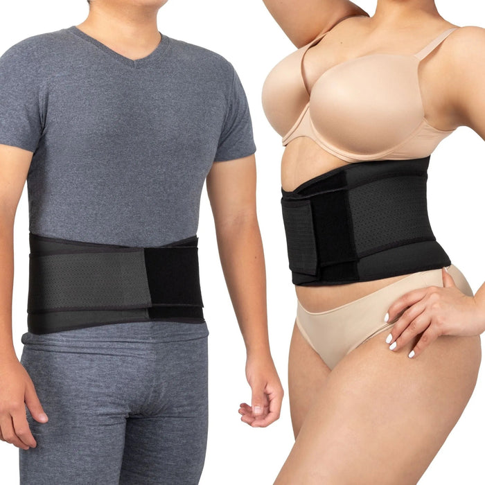 NEWLOOK MEDICAL Soporte Sacro Lumbar Alto - Alta Compresión – Ajustable - 4 Varillas flexibles - Fajasymas