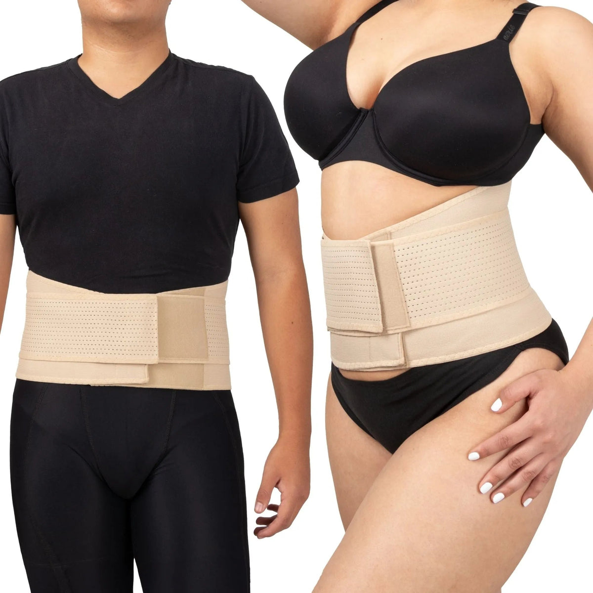 NEWLOOK MEDICAL - Soporte Sacro Lumbar Alto - Alta Compresión – Ajustable - 4 Varillas flexibles. Modelo 880 - Fajasymas