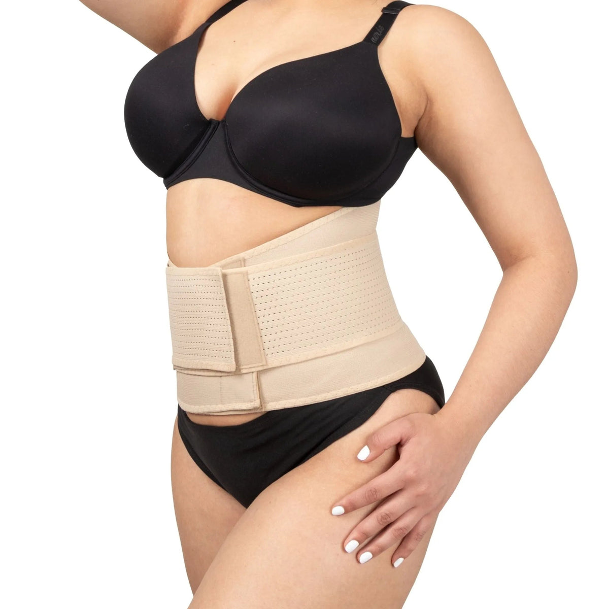 NEWLOOK MEDICAL - Soporte Sacro Lumbar Alto - Alta Compresión – Ajustable - 4 Varillas flexibles. Modelo 880 - Fajasymas
