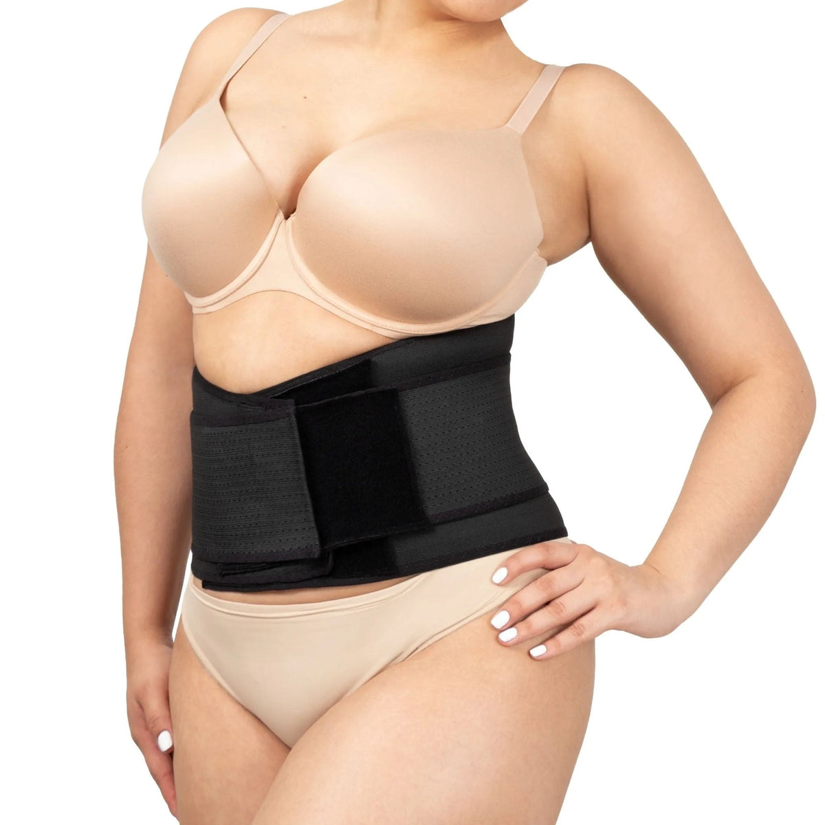 NEWLOOK MEDICAL - Soporte Sacro Lumbar Alto - Alta Compresión – Ajustable - 4 Varillas flexibles. Modelo 880 - Fajasymas