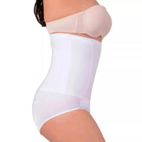 NEWLOOK - Panty Cinturilla Modeladora Con Varillas Flexibles Invisibles. Modelo 524 - Fajasymas
