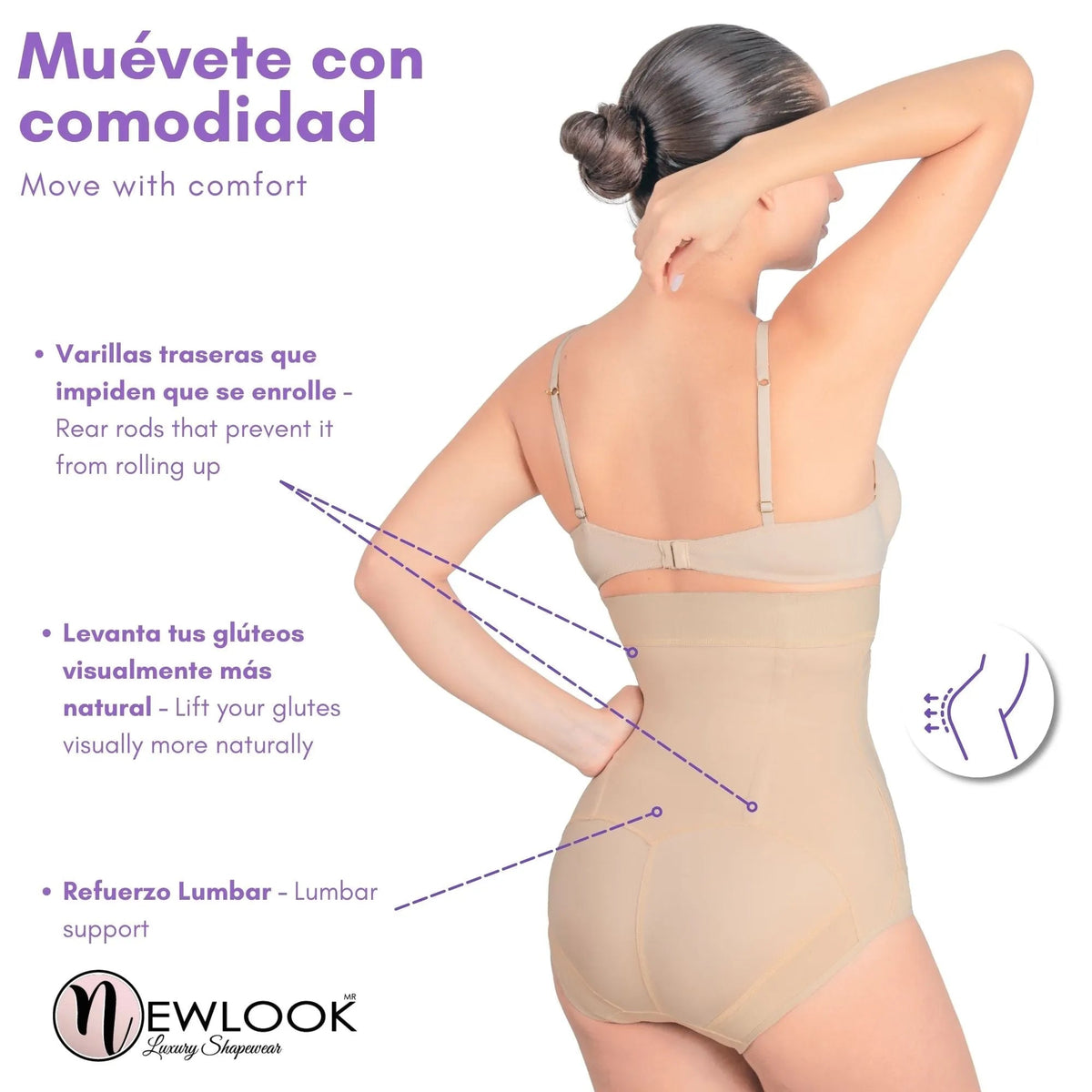 NEWLOOK – Panty Cinturilla Ultra Modeladora - Fajasymas
