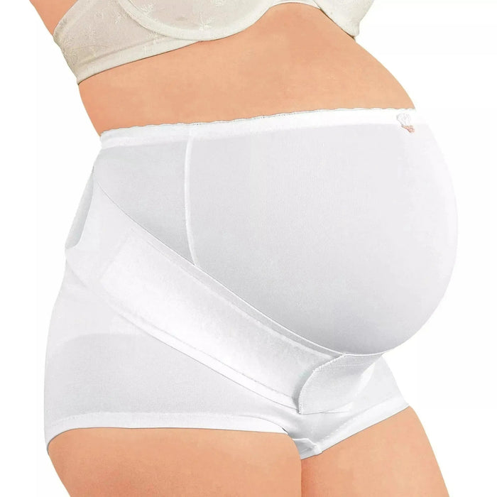 NEWLOOK - Panty Faja Maternal Con Banda Elástica Ajustable Color Blanco. Modelo 590 - Fajasymas