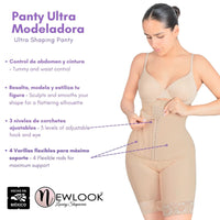 NEWLOOK – Panty Faja Ultra Modeladora pierna larga. Modelo 947 - Fajasymas