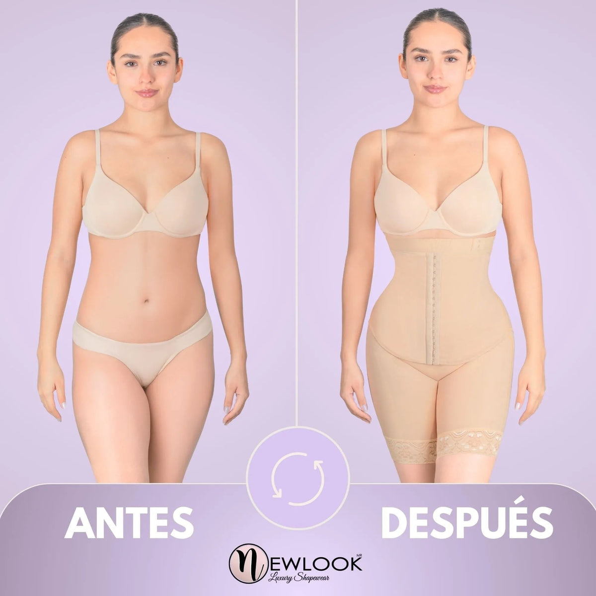 NEWLOOK – Panty Faja Ultra Modeladora pierna larga. Modelo 947 - Fajasymas